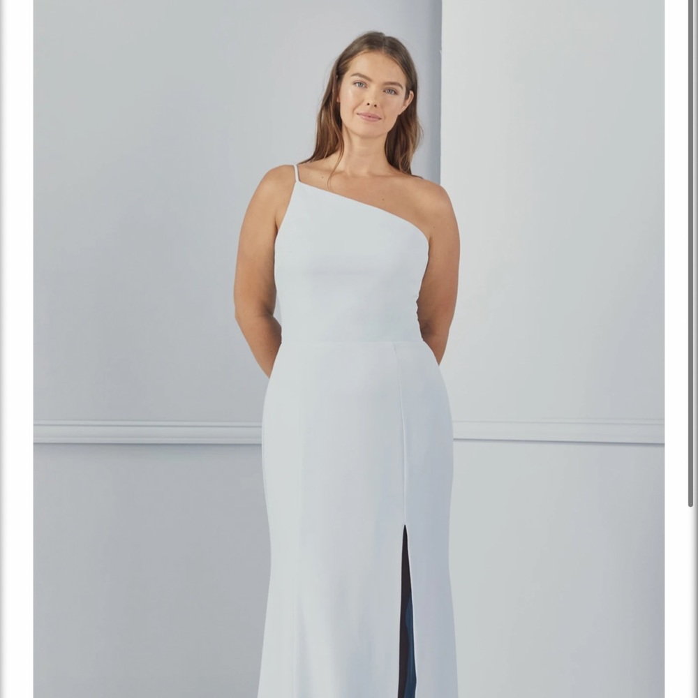 Amsale Dress (Color: Ruby)